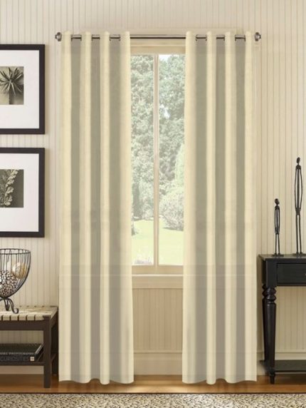 Monza - Opal Sheer Eyelet Curtain