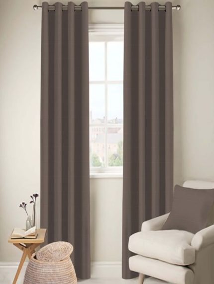 Sensual - Quartz Plain Eyelet Curtain
